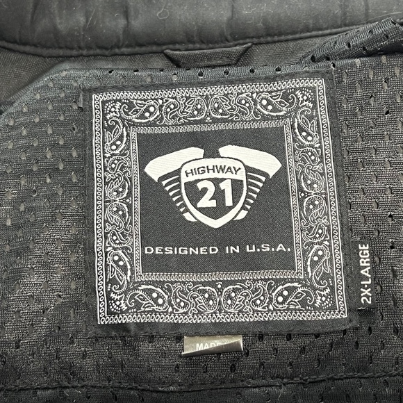 NWT Highway 21 Mesh Turbine Motorcycle Jacket - Picture 14 of 16